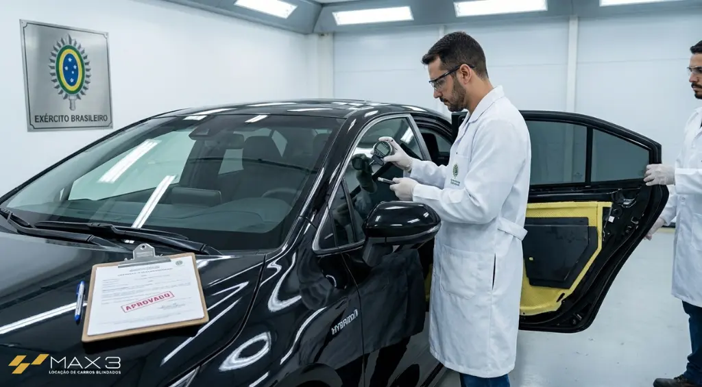 Carro blindado é seguro