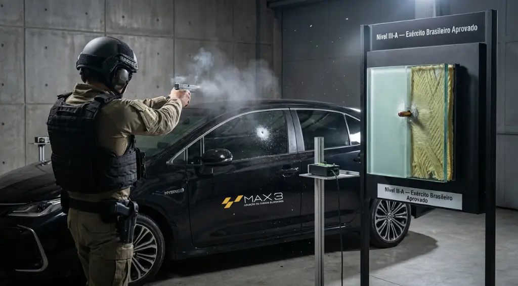 Carro blindado é seguro